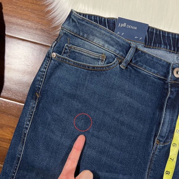 J.‎ Jill Size 16 R Rainforest Wash Modern Slim Boot Cut Denim Jeans - Picture 6 of 12